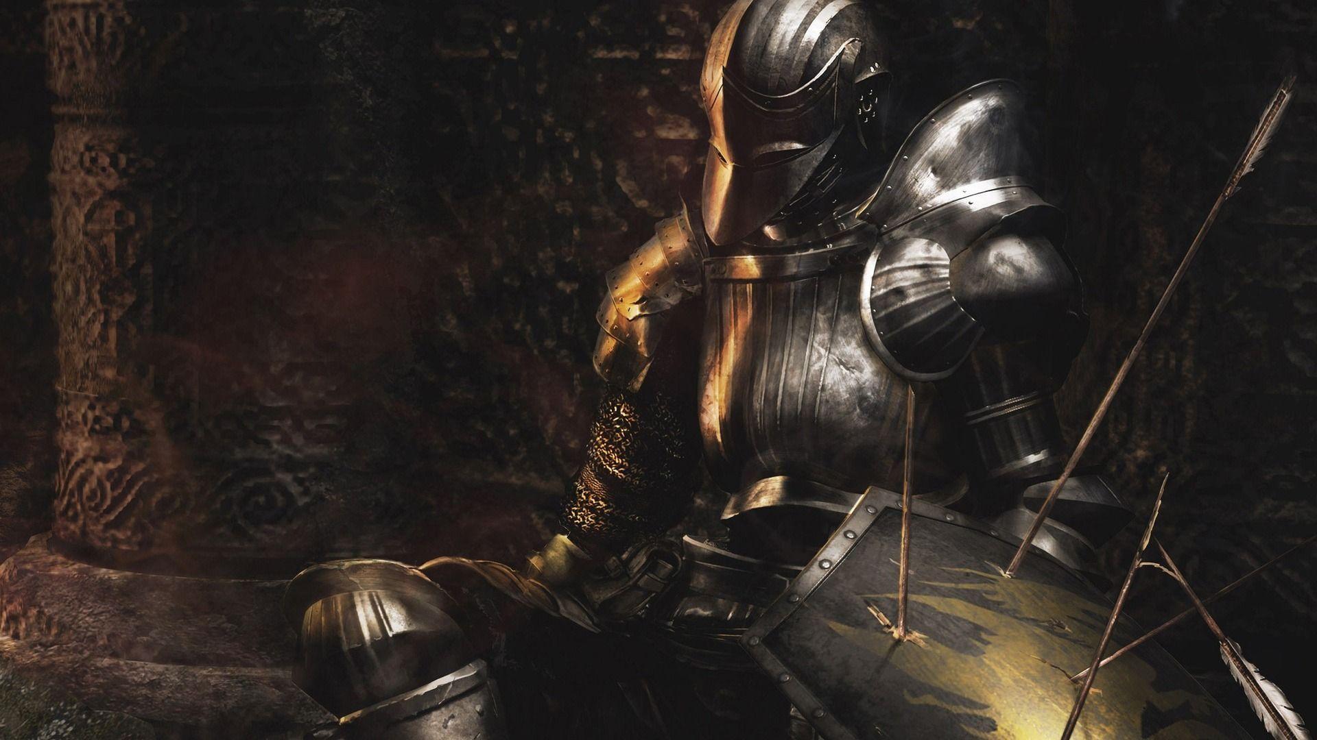 1920x1080 Defeated Knight. Demon souls, Dark souls armor, Dark souls