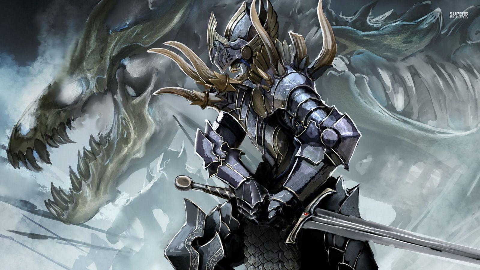 1600x900 Fantasy Knight Wallpaper
