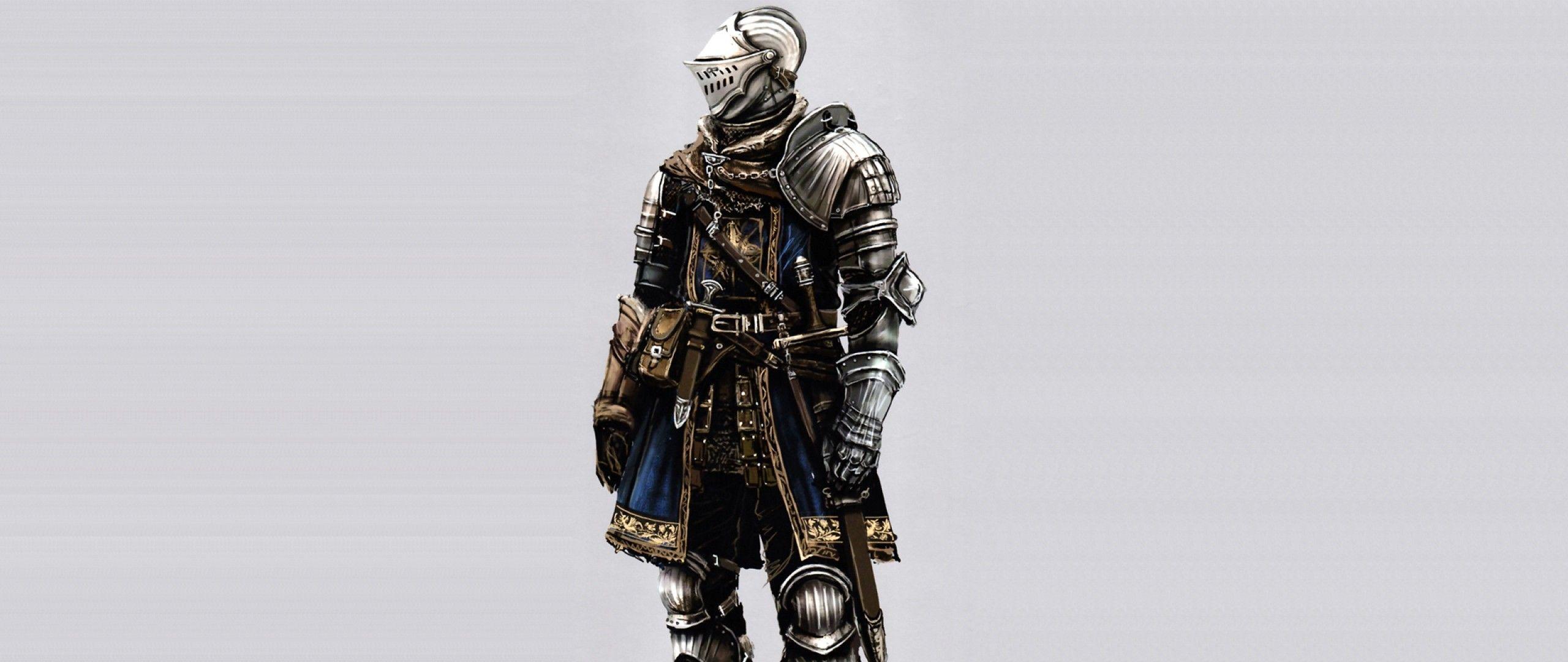 2560x1080 Dark Souls Black Knight