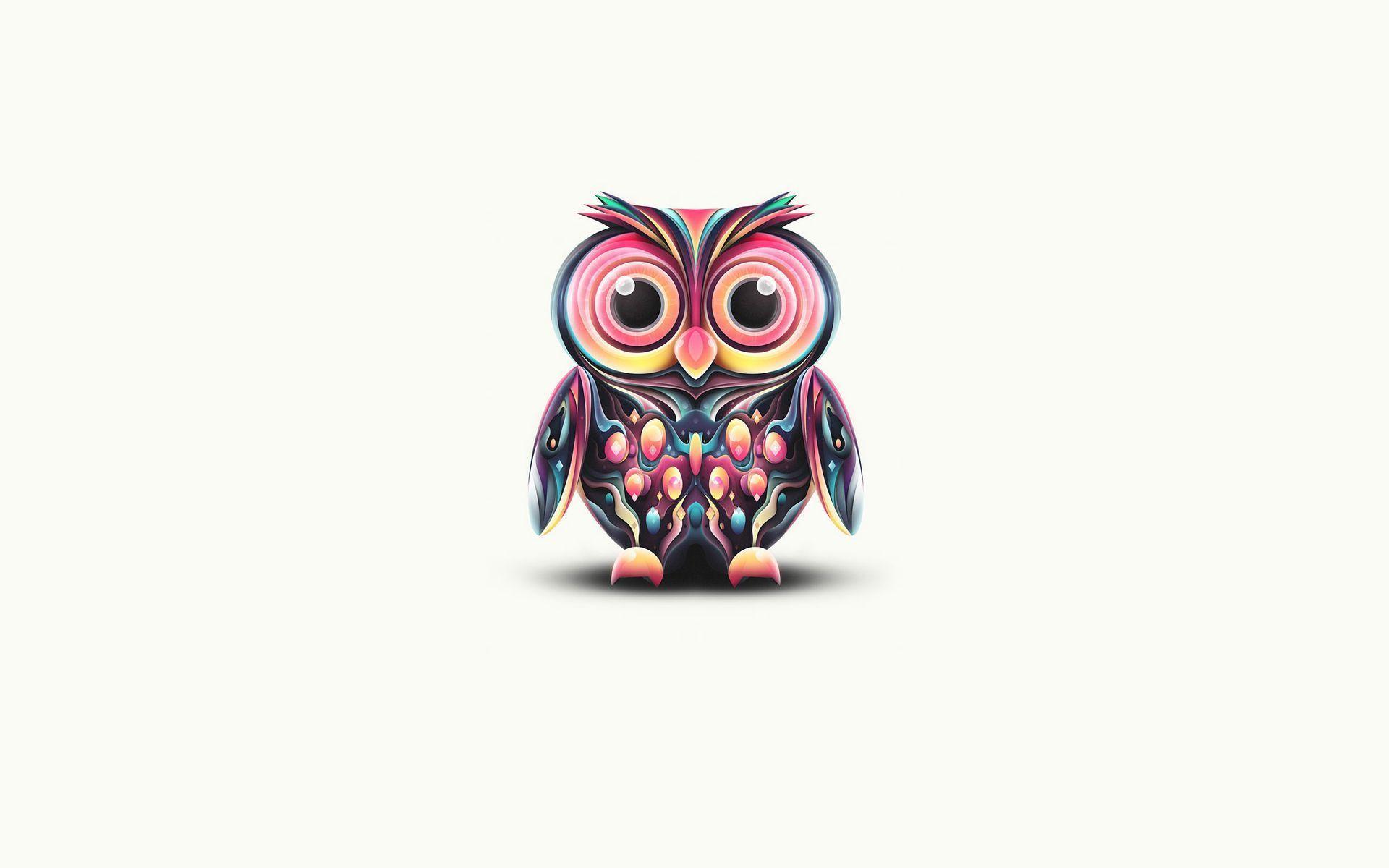 1920x1200 Cute Owls Wallpaper