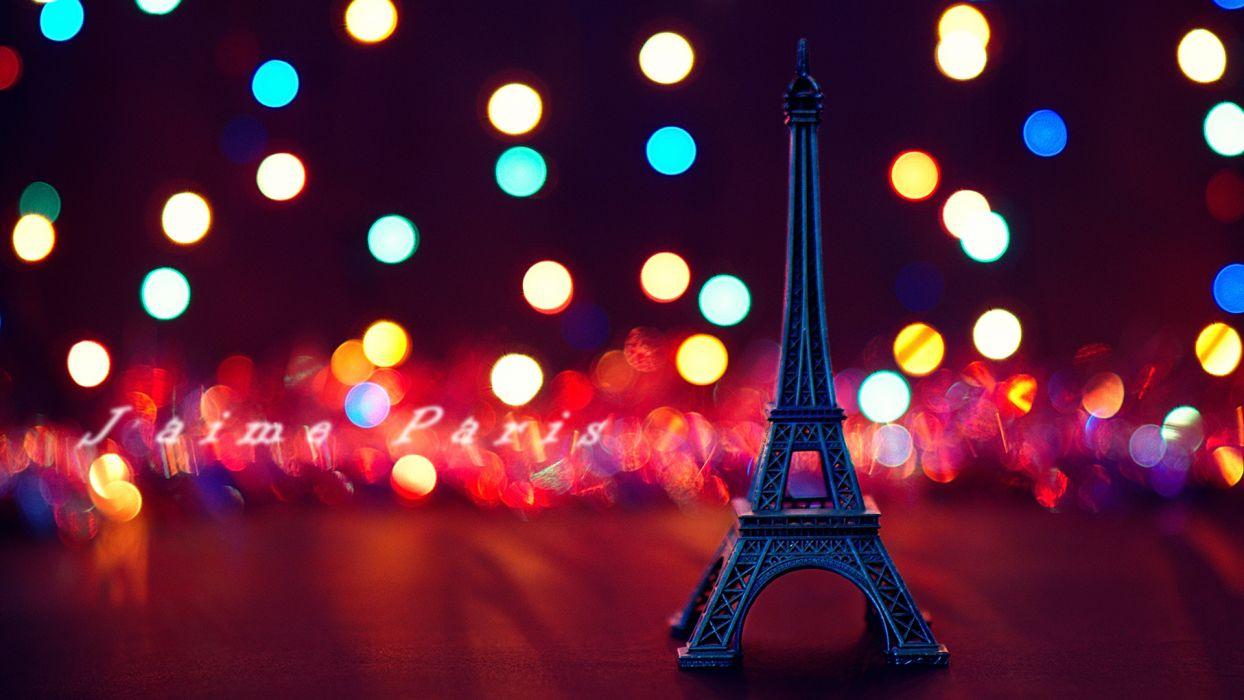1244x700 Eiffel Tower Paris bokeh text wallpaperx1080