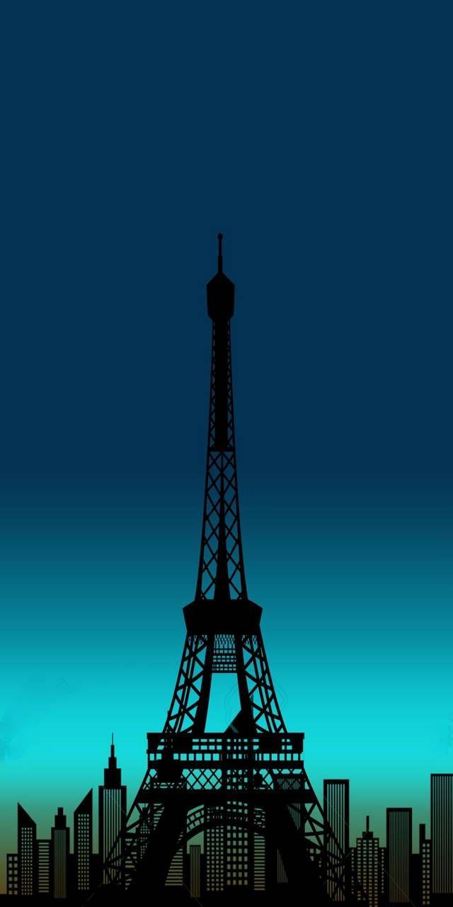 640x1280 Eiffel Tower wallpaper