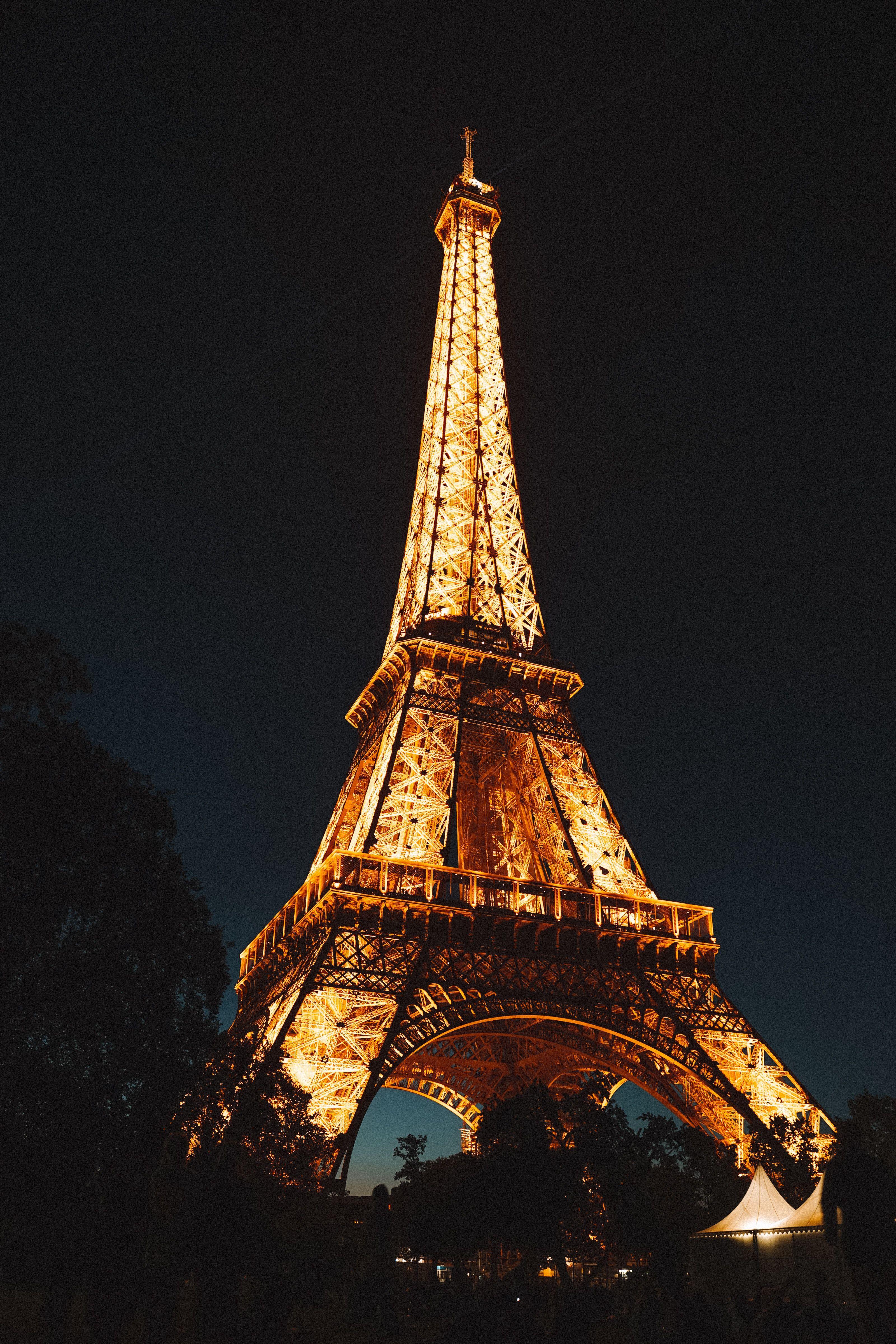 Eiffel Tower Night Wallpapers Top Free