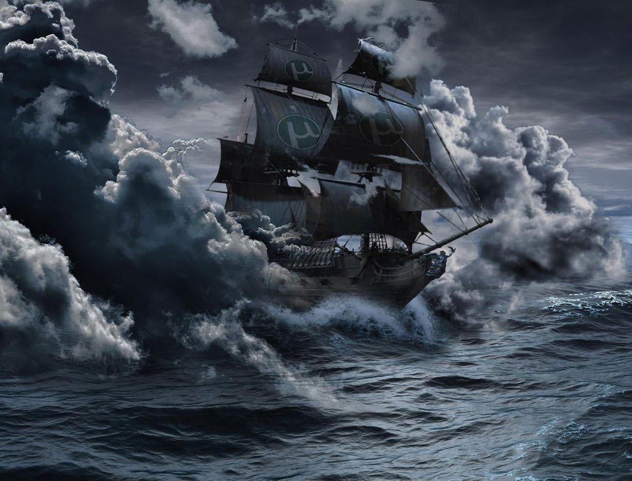 1300x990 Ghost Pirates Wallpaper. Halloween Ghost