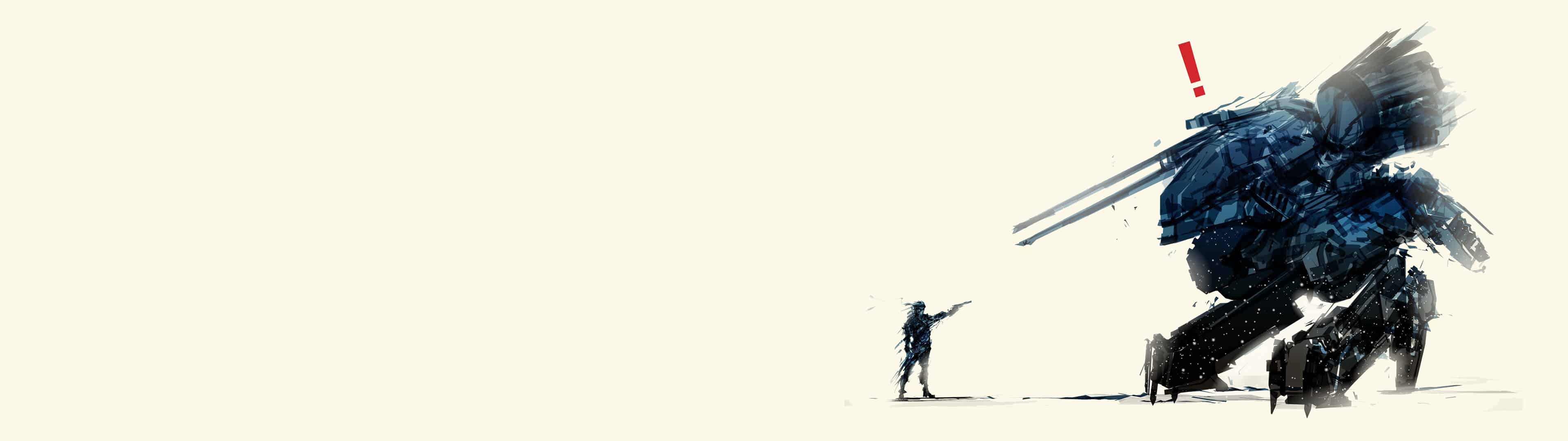 3840x1080 Snake Metal Gear Dual Monitor Wallpaper