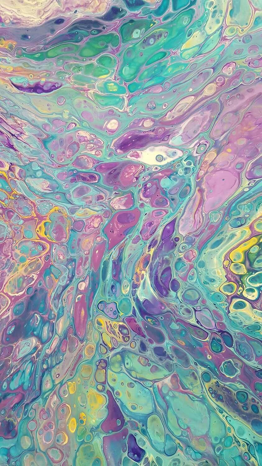 843x1498 Paint Pouring. Abstract wallpaper, Abstract