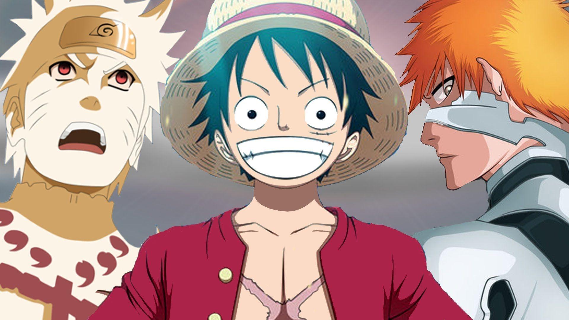 1920x1080 Naruto vs Luffy vs Ichigo