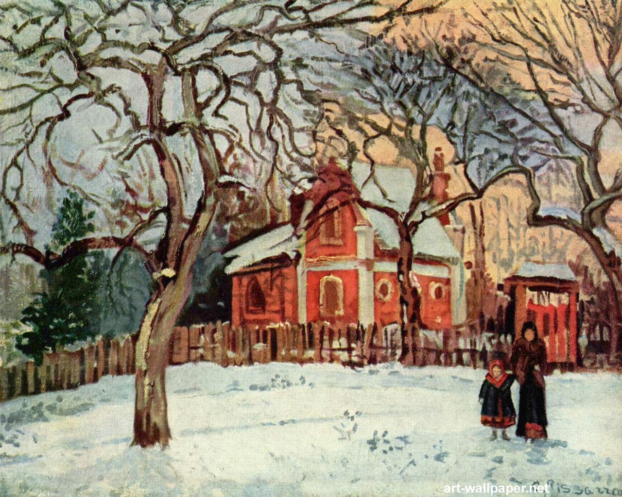1280x1024 Camille Pissarro Wallpaper. Camille
