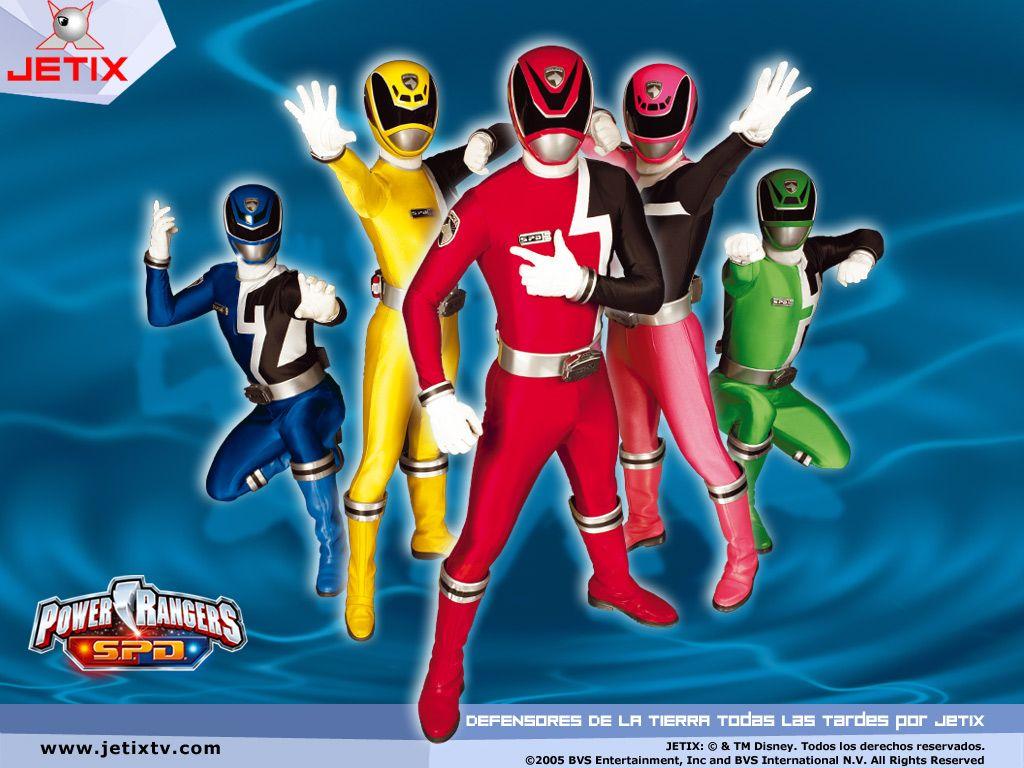 1024x768 Power rangers SPD Power Ranger Wallpaper