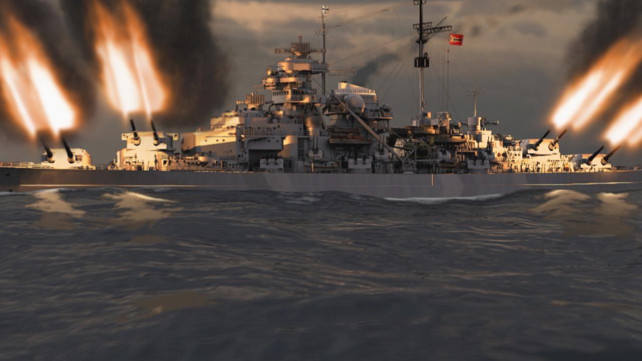 1280x720 Free download Battleship Bismarck Wallpaper [1280x720]