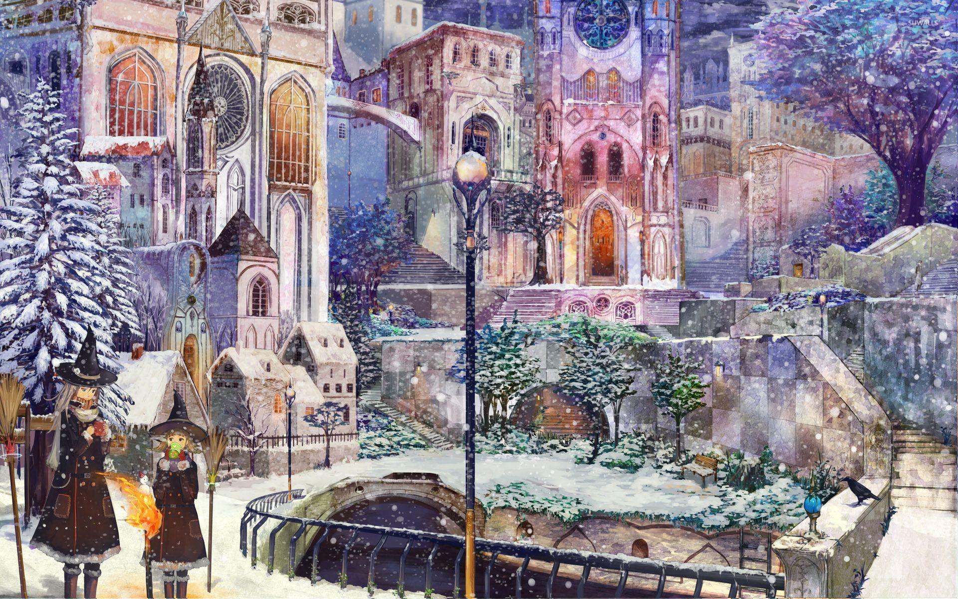 1920x1200 Winter in the witchland wallpaper wallpaper