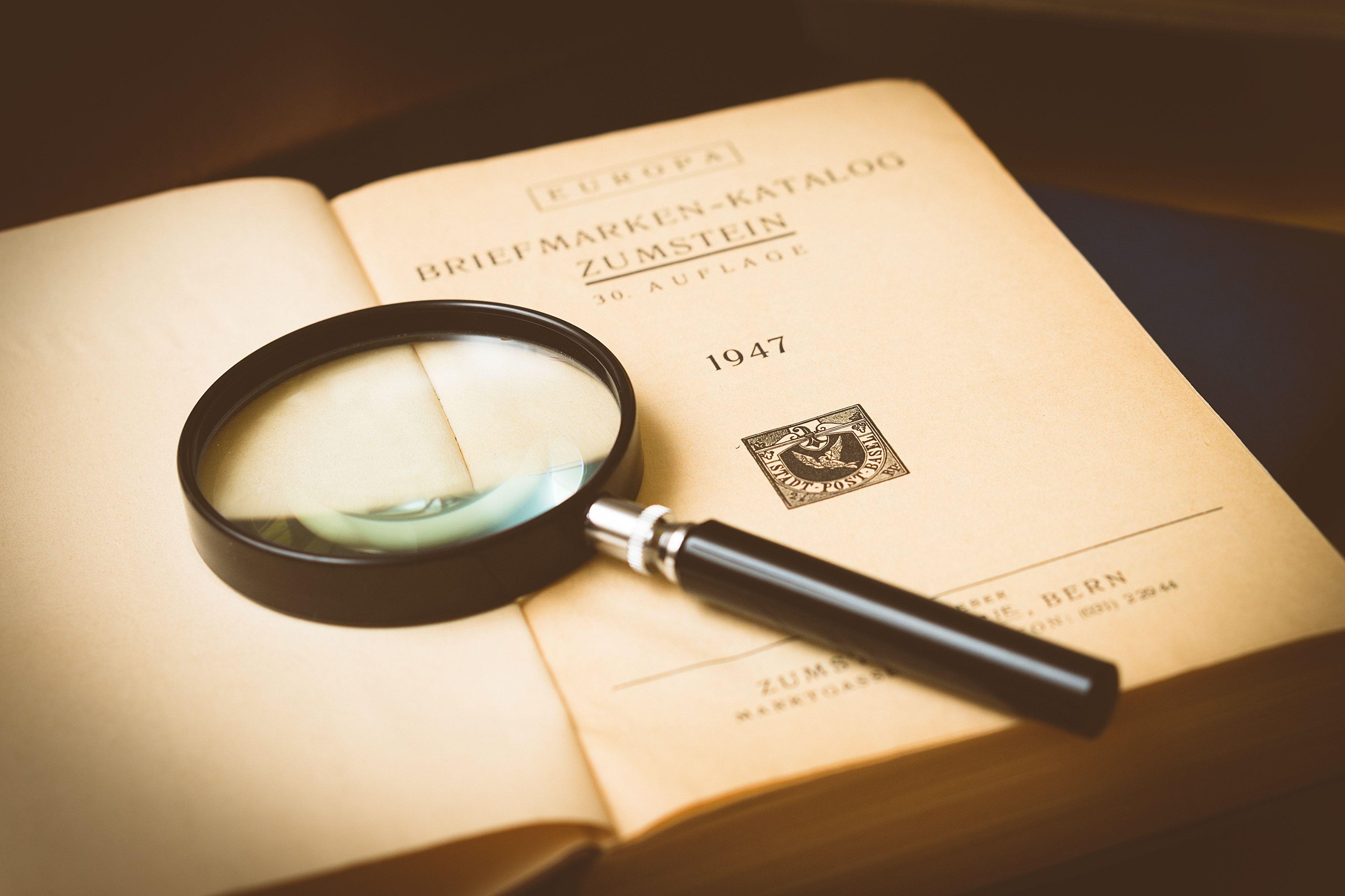4000x2667 black magnifying glass free image