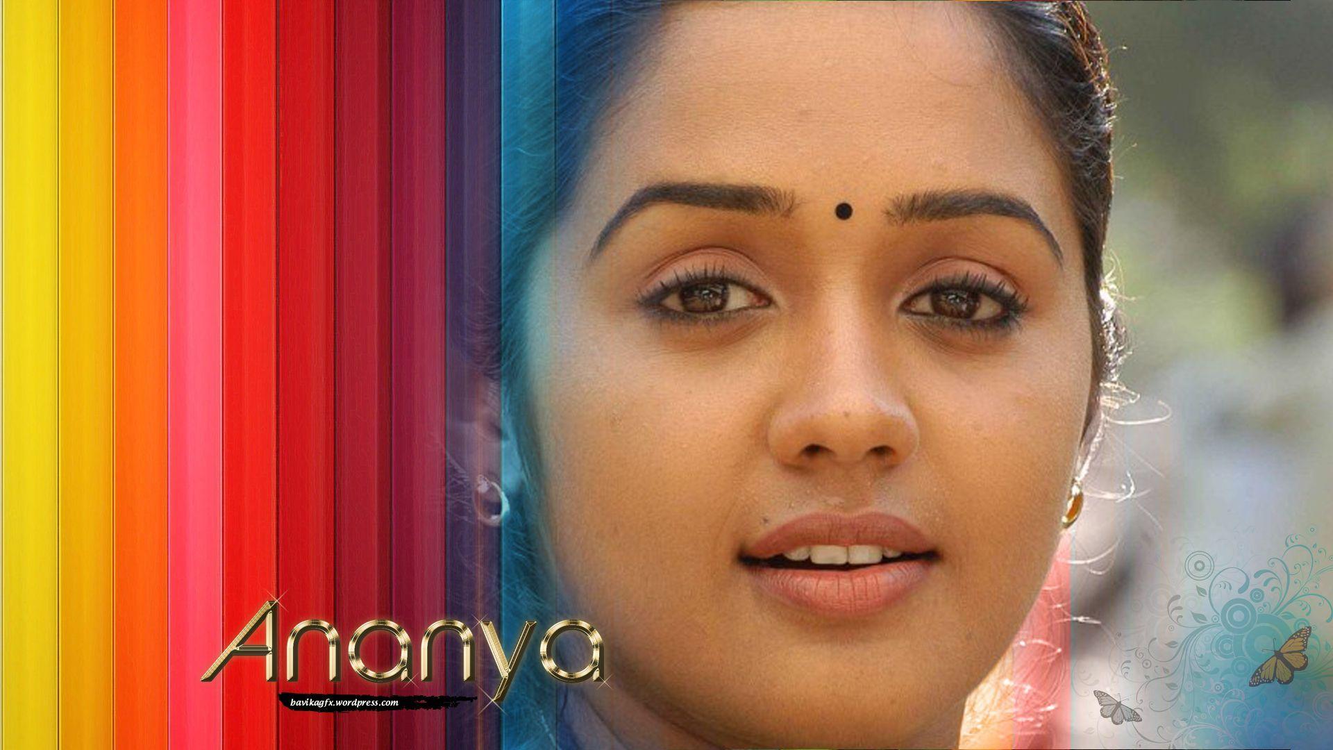 1920x1080 Wallpaper Tamil Actress Ananya Malayalam HD 1920x1080