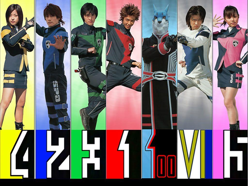 1024x768 Power Rangers Spd Wallpaper