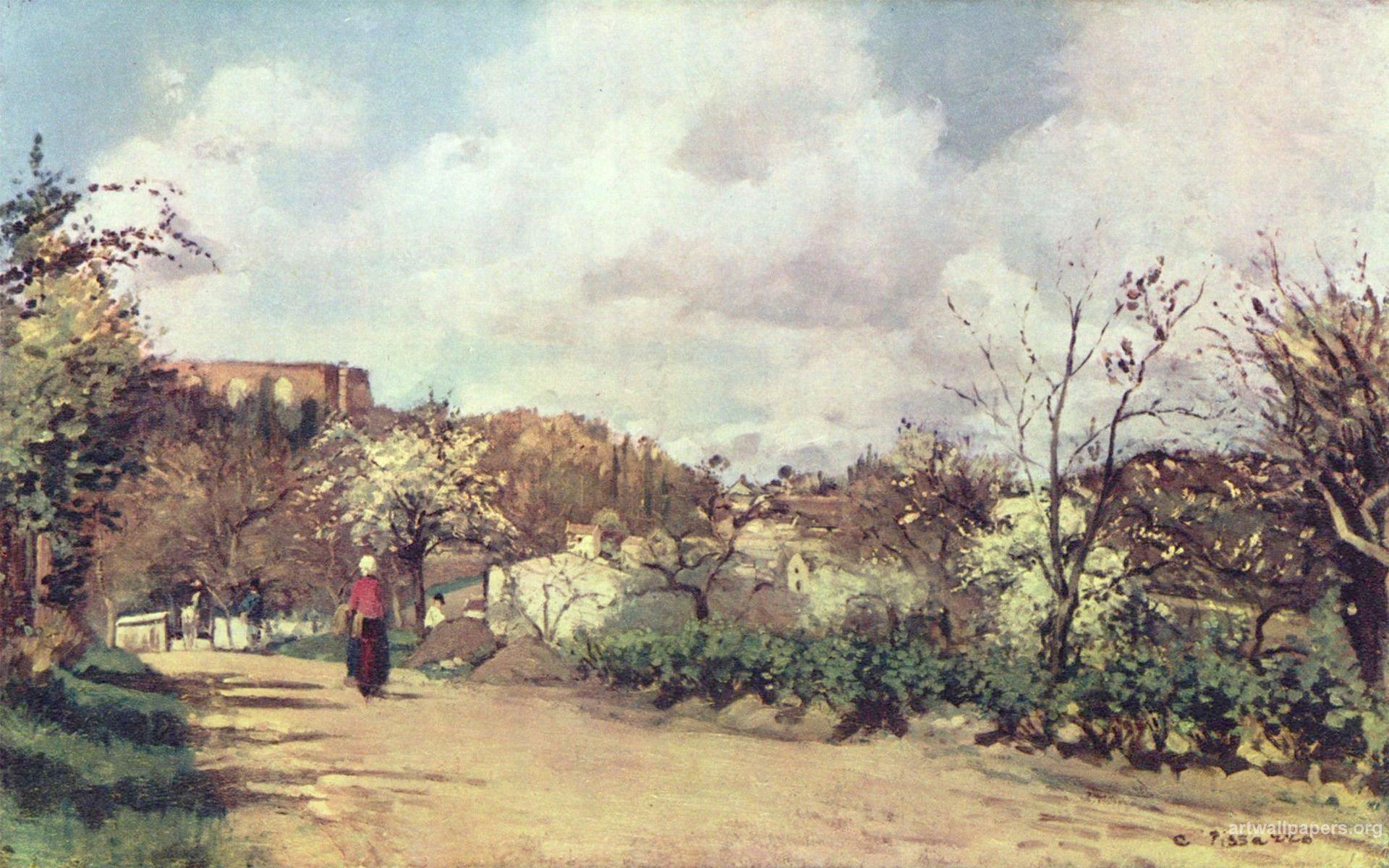 1920x1200 Pissarro Camille Wallpaper
