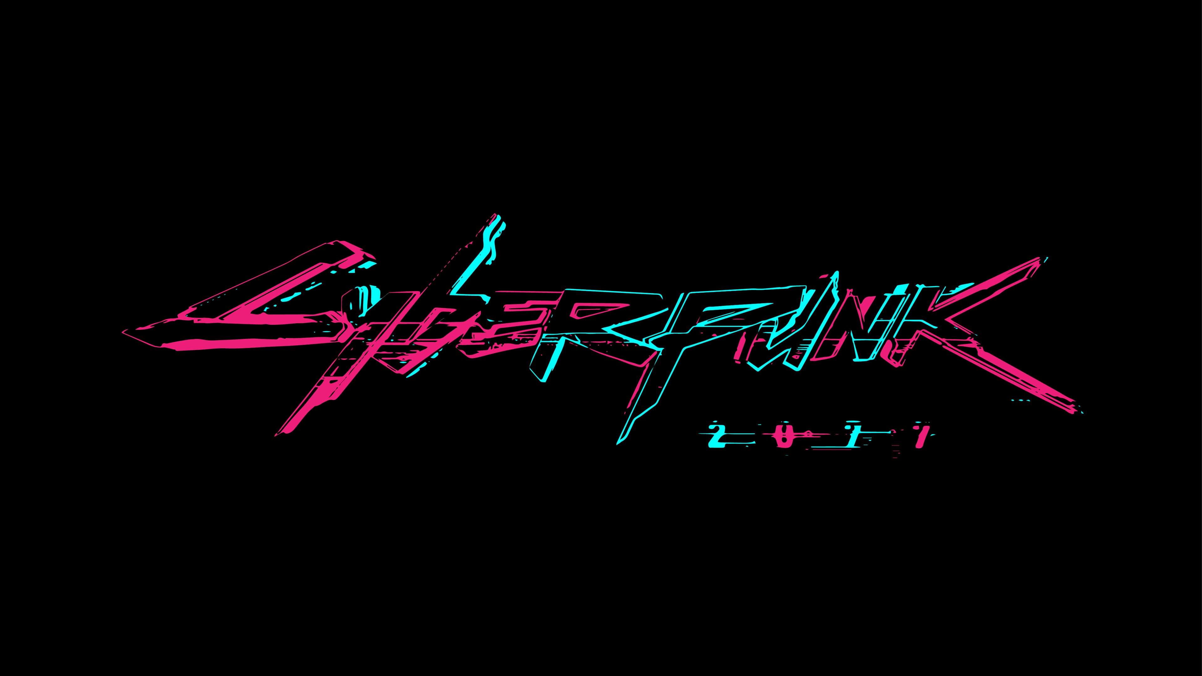 Hình nền logo 3840x2160 Cyberpunk 2077 - Hình nền HD miễn phí tuyệt vời