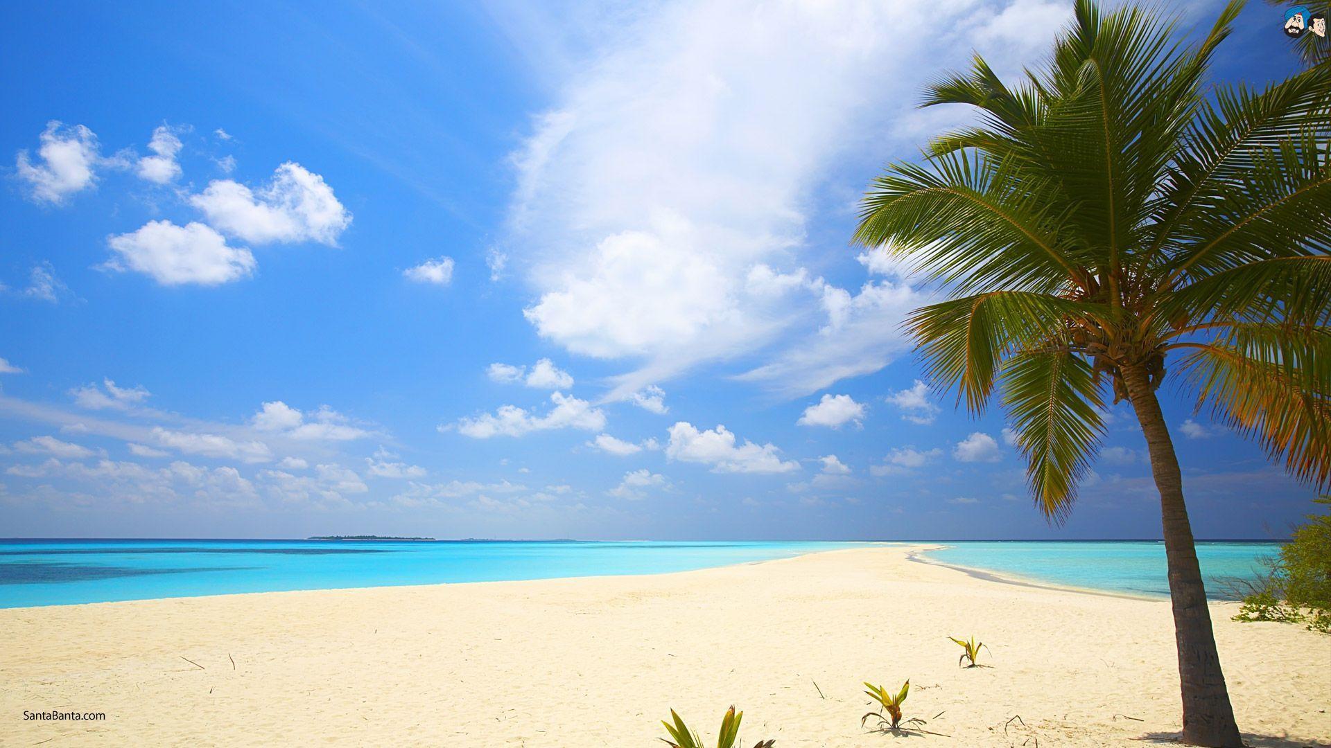 1920x1080 The Beach Background. Beautiful Beach Wallpaper, Beach Wallpaper and Amazing Beach Wallpaper