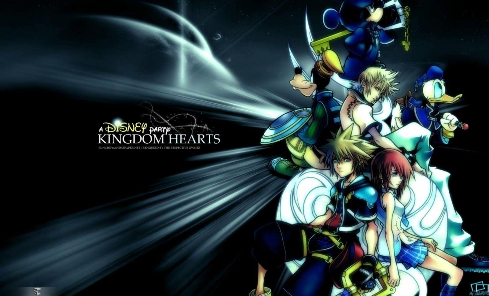 1600x968 Kingdom Hearts Anime Free Wallpaper
