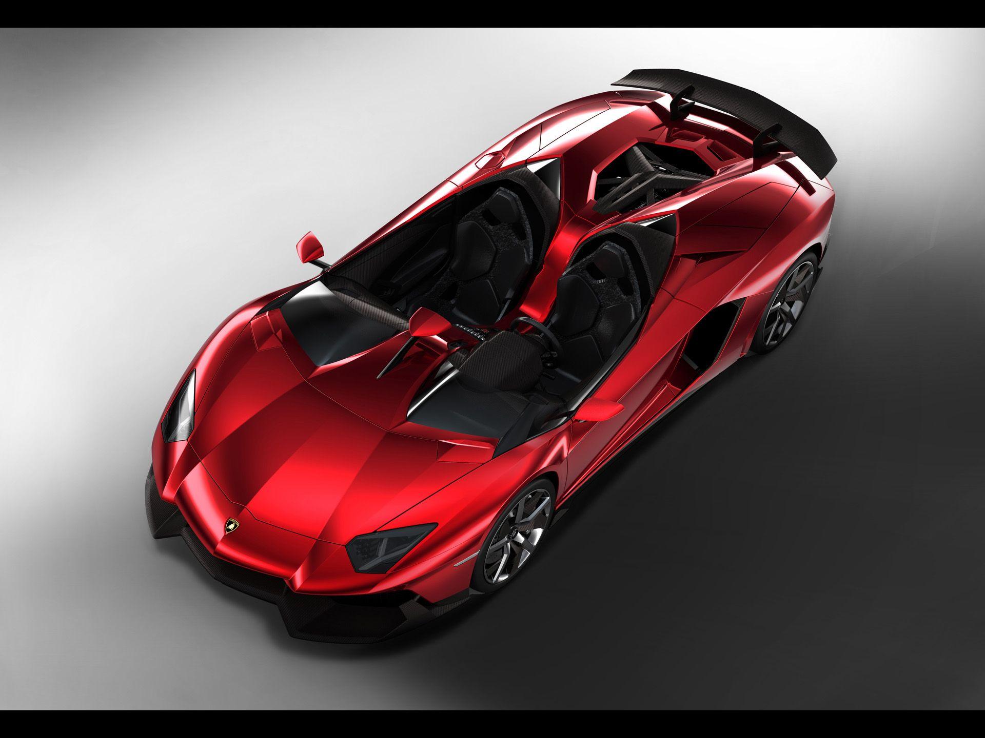 1920x1440 Lamborghini Aventador J Front And Side Top