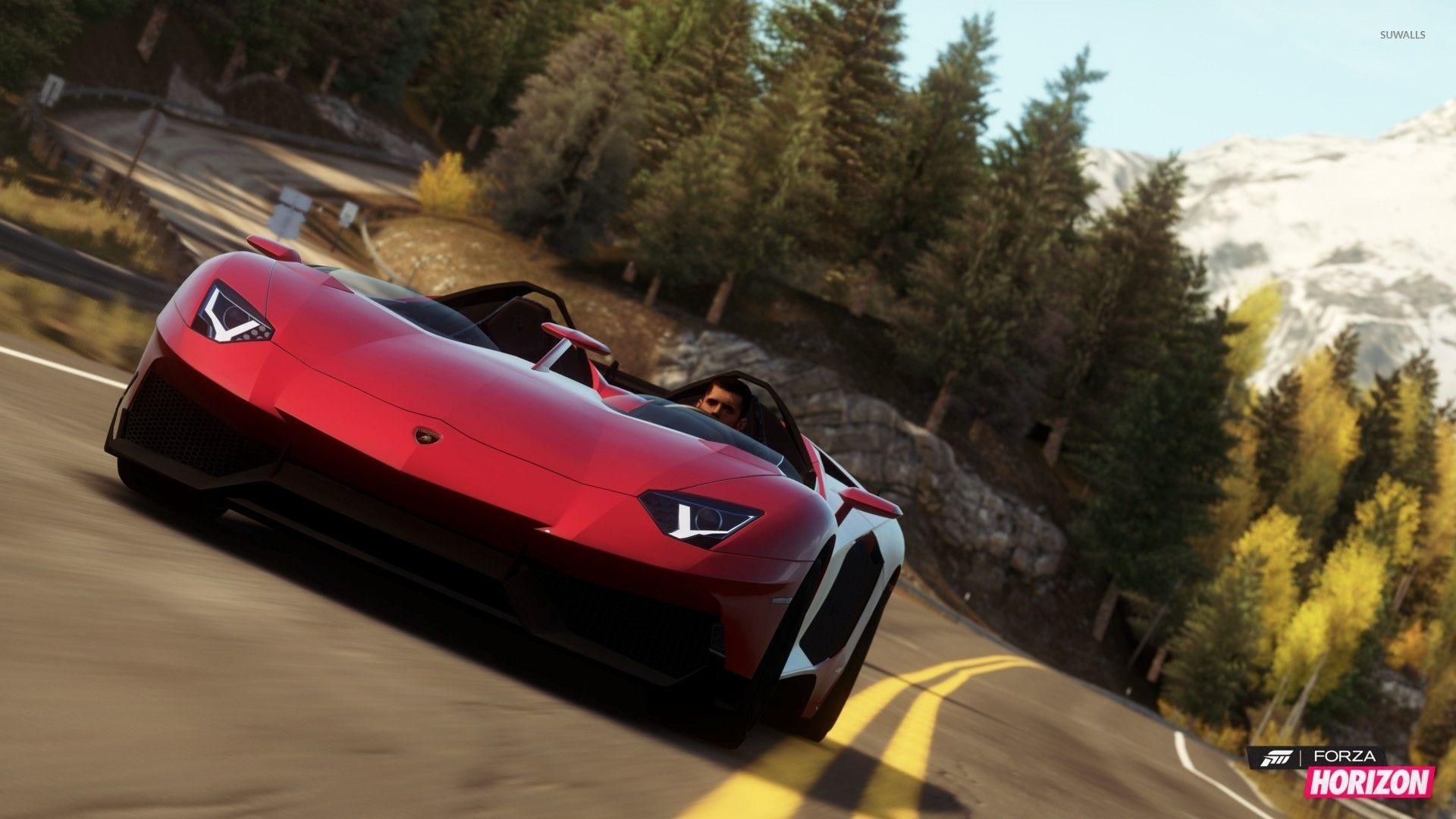 1920x1080 Lamborghini Aventador J Horizon wallpaper