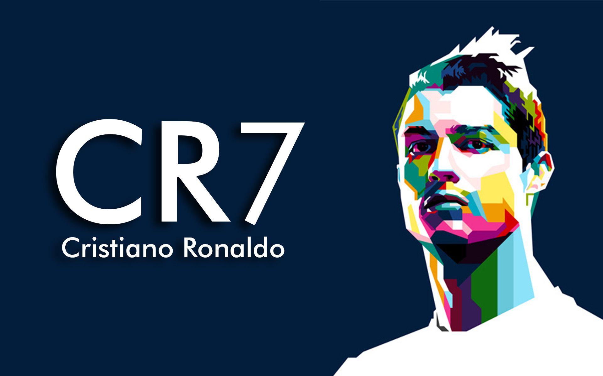 1920x1200 Cr7 Cartoon Wallpaper
