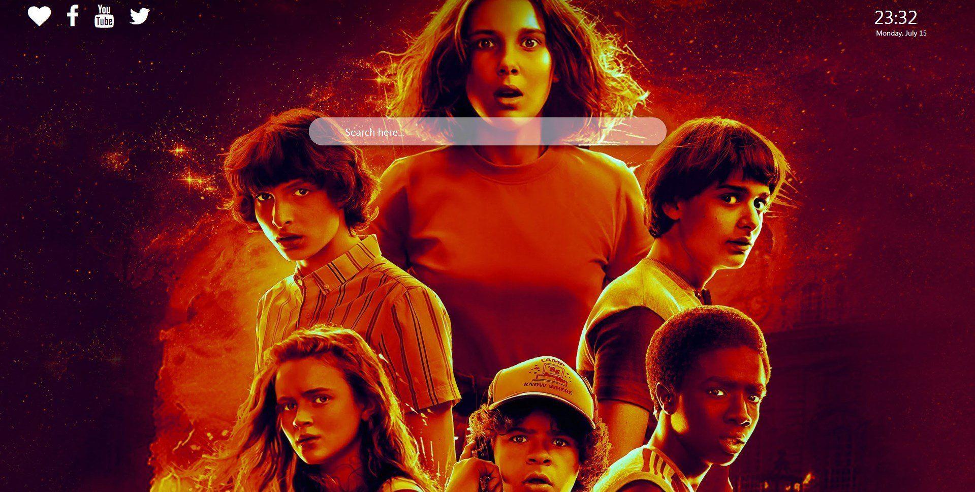 1919x968 Hd Wallpaper Of Stranger Things