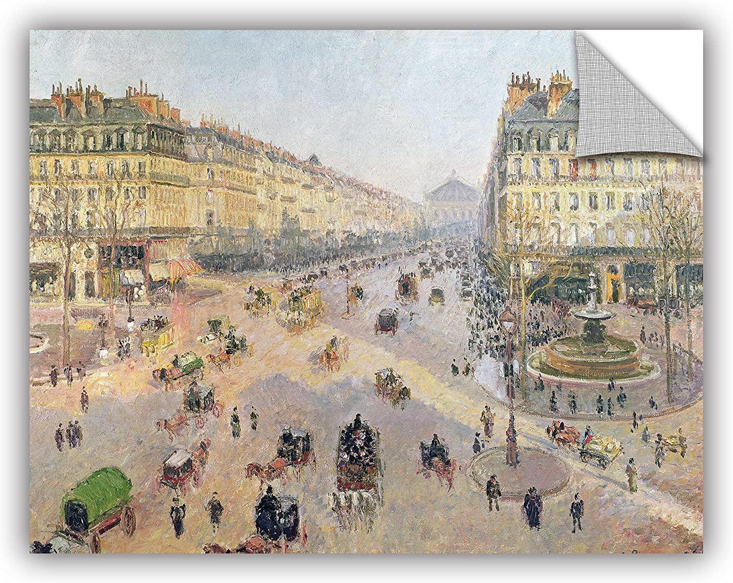 1500x1194 ArtWall Camille Pissarro's The Avenue De l'Opera Paris