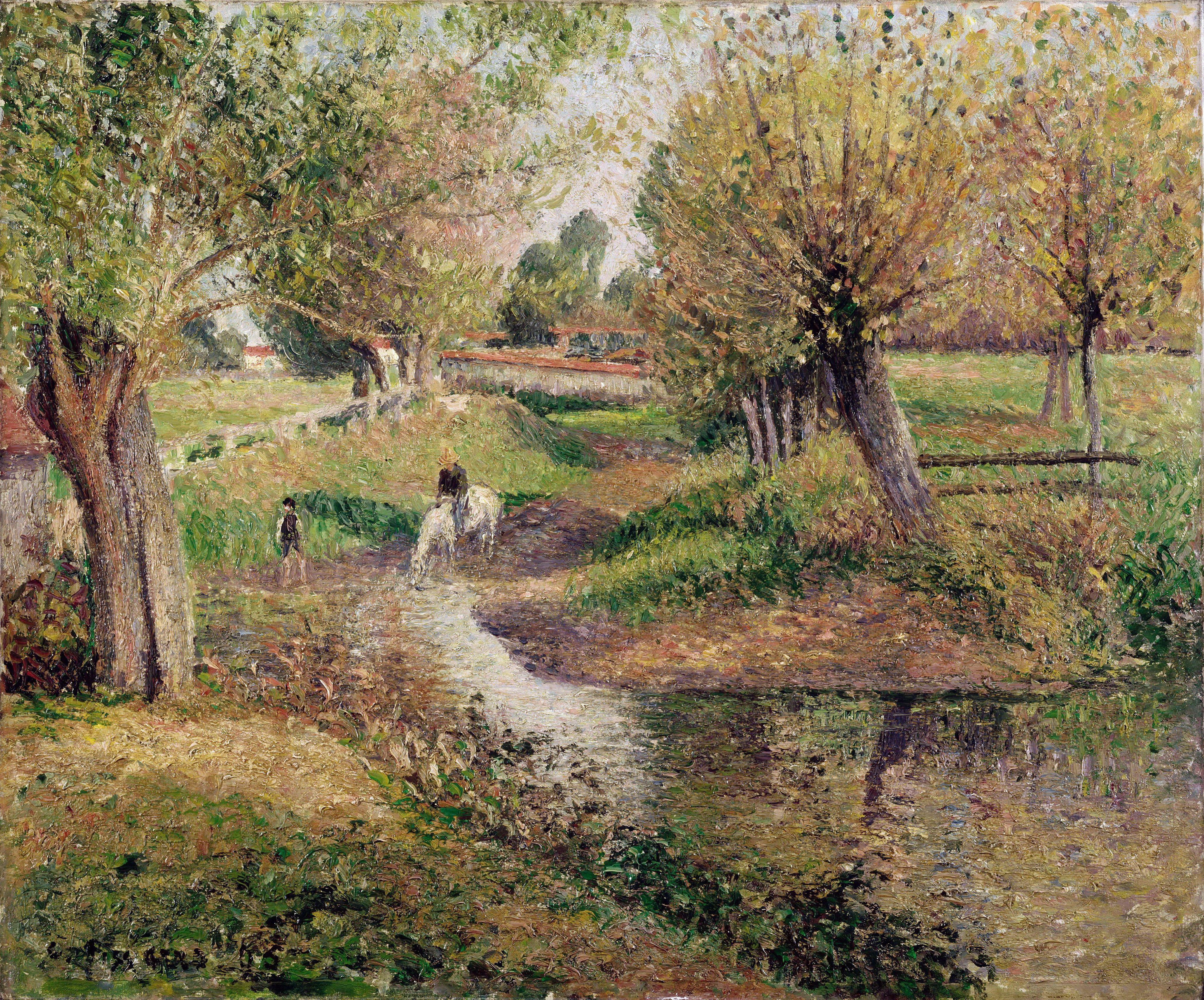 4116x3420 Camille Pissarro Wallpaper. Camille