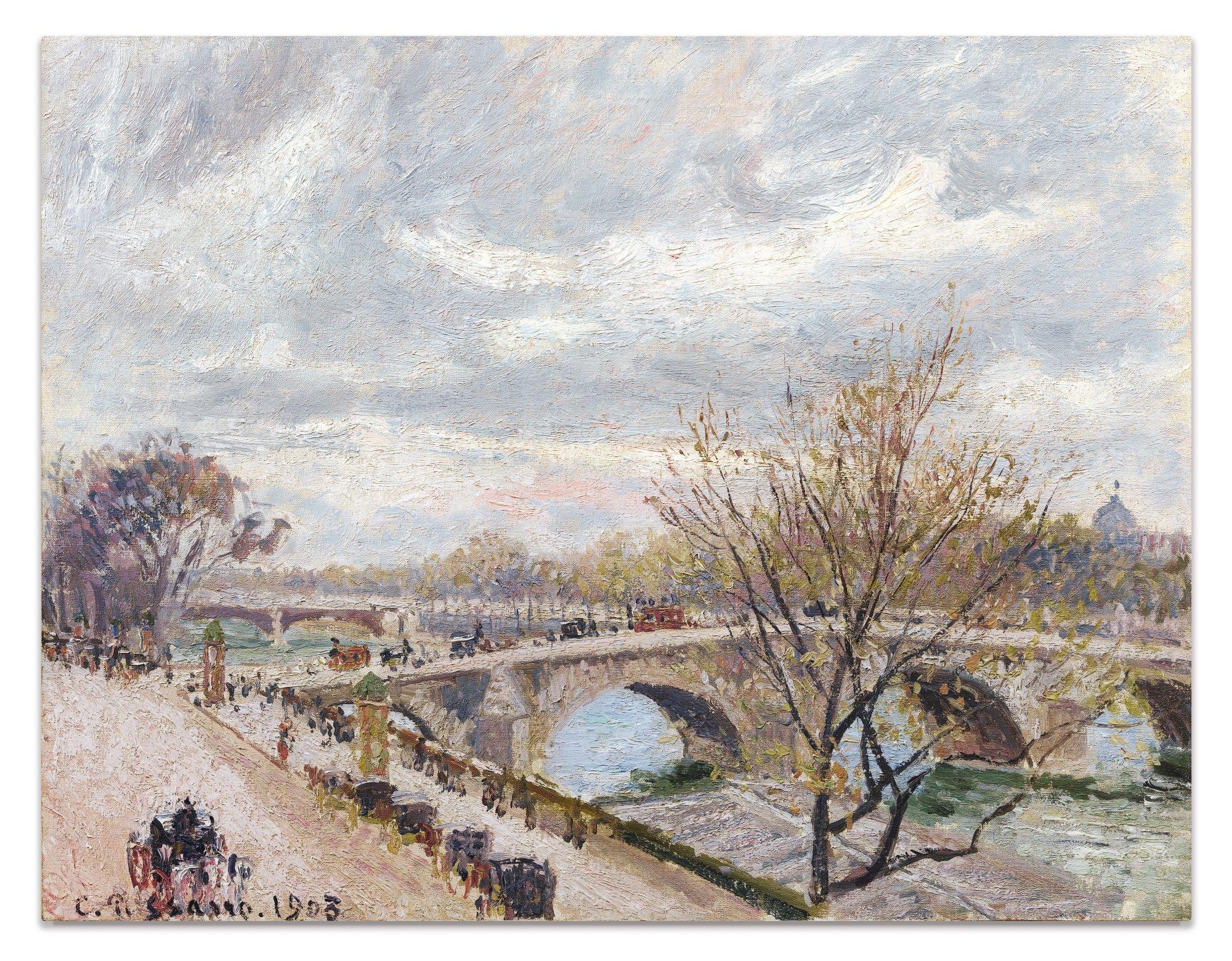 2000x1560 Le Pont Royal, Après M.. . Cityscape.. . Sotheby's