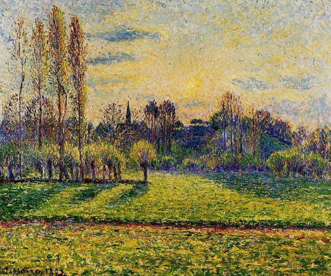 1080x900 Pissarro paintings