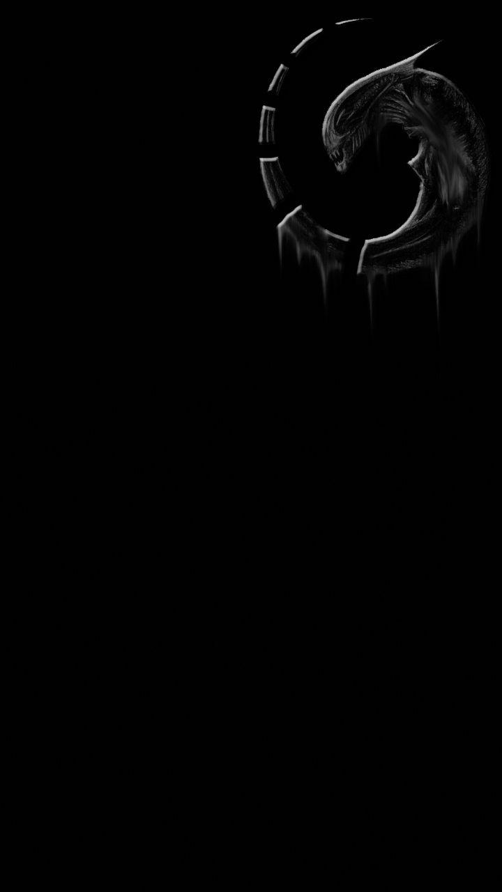 720x1280 Samsung Galaxy J5 Wallpaper: Darkest alien Android Wallpaper