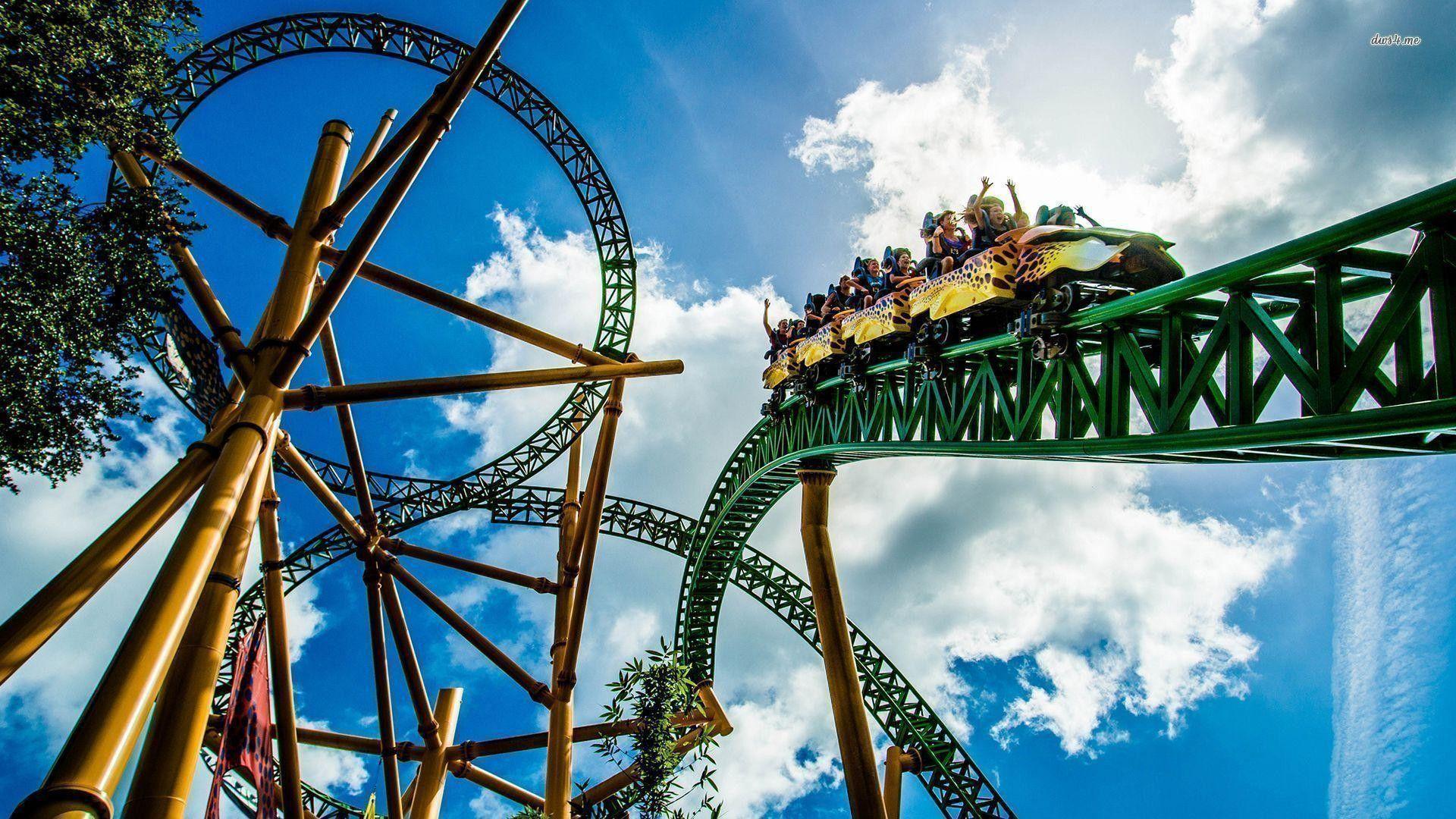 1920x1080 Roller Coaster Wallpaper