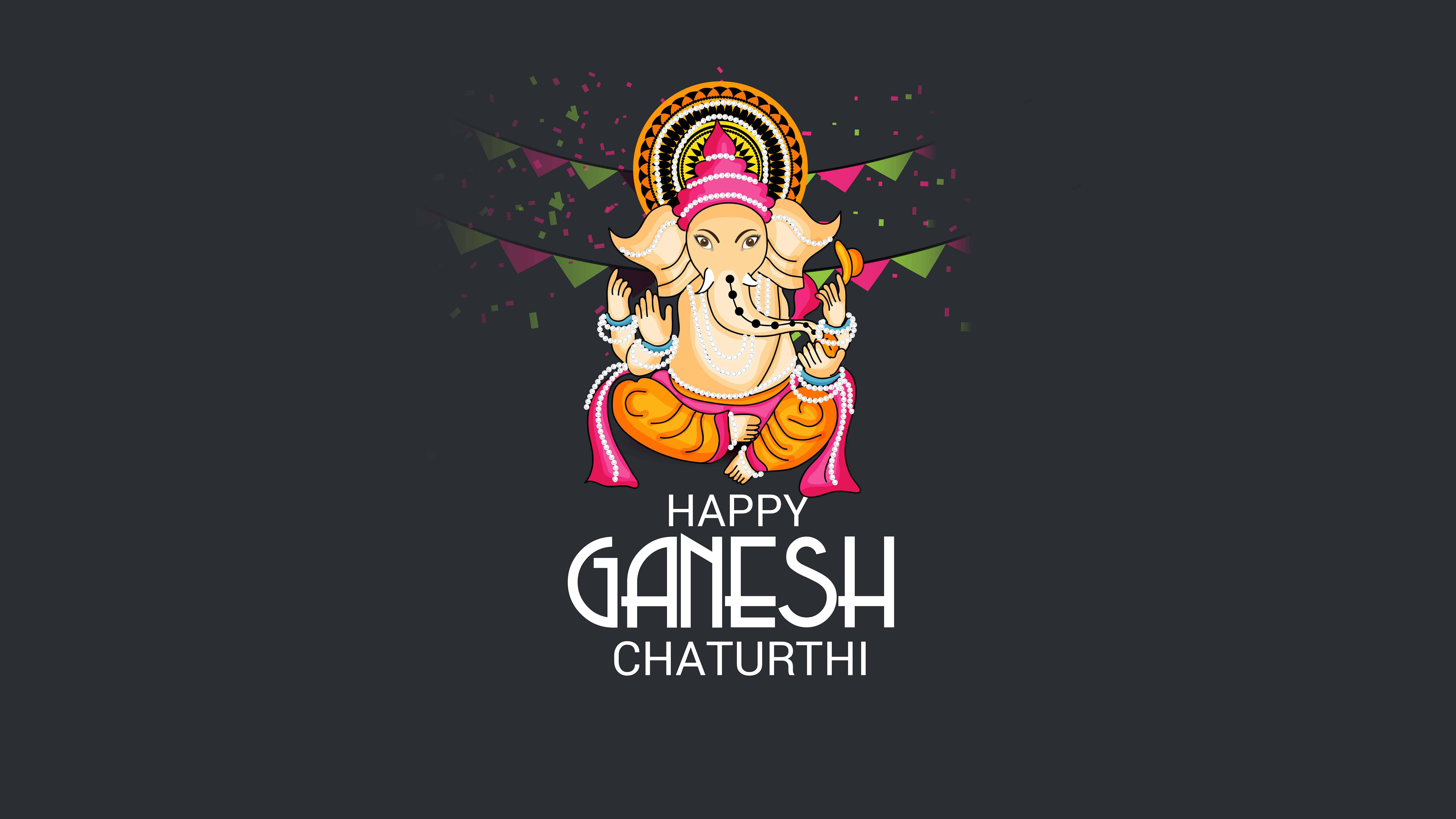 7680x4320 Ganesha Background