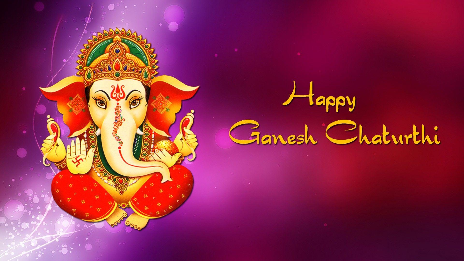 1920x1080 Ganesh Chaturthi Background HD Wallpaper 34582