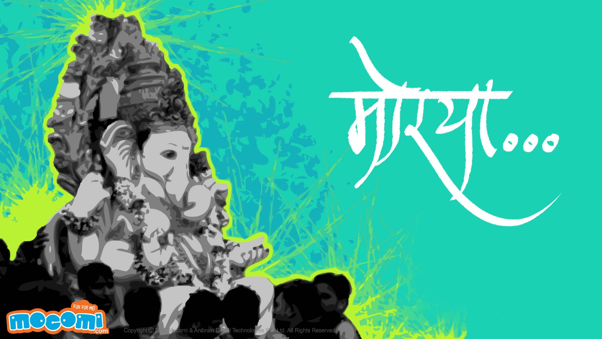 1920x1080 Ganesh Chaturthi Wallpaper for Kids