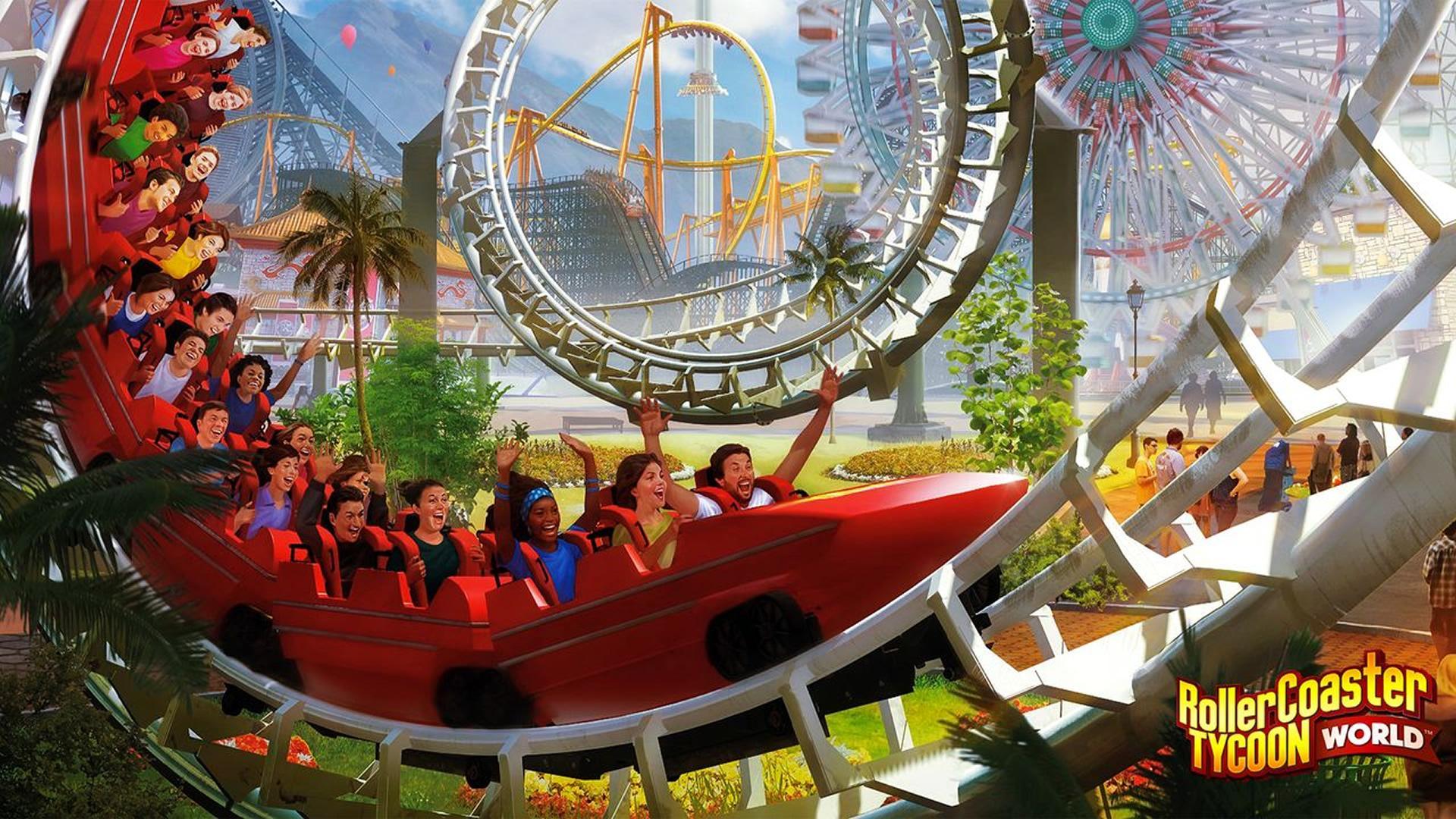 1920x1080 RollerCoaster Tycoon Adventures Wallpaper