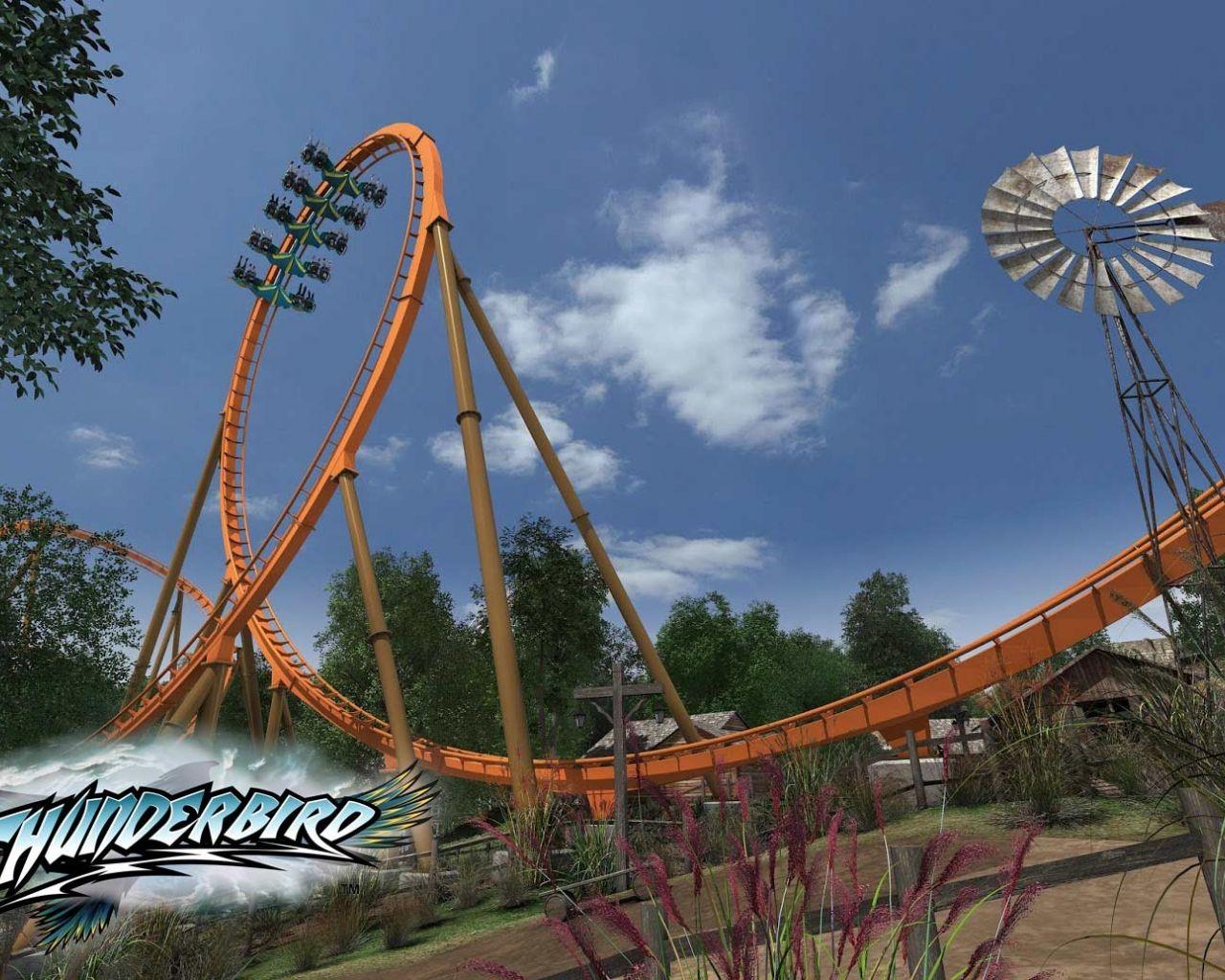 1280x1024 Free download Pin Rollercoaster Wallpaper Desktop [1600x1035]