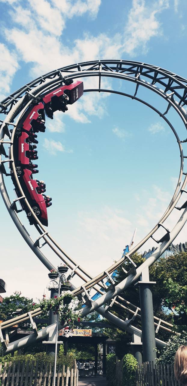 622x1280 Rollercoaster wallpaper