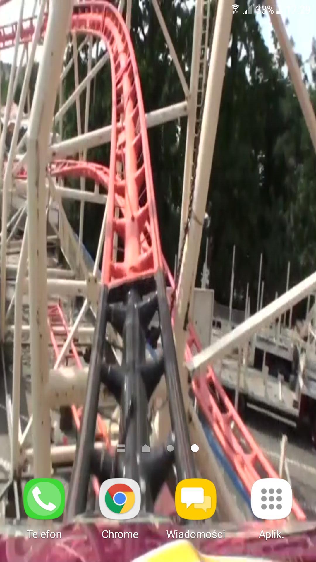 1080x1920 Rollercoaster Live Wallpaper for Android