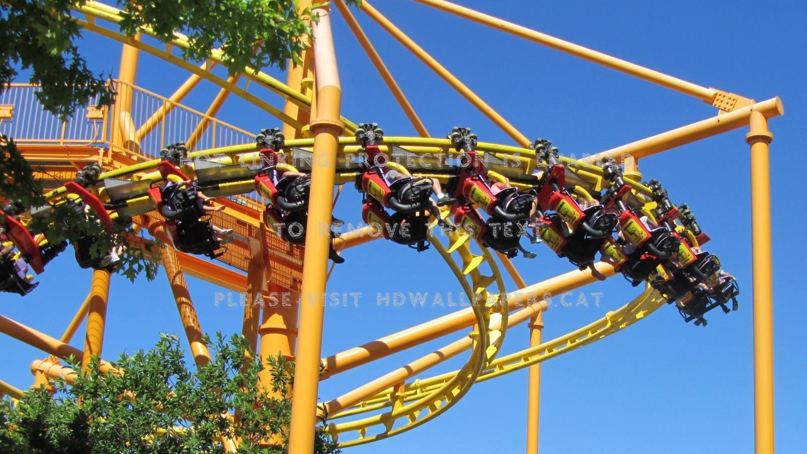 1600x900 flying high fun roller coaster amusement