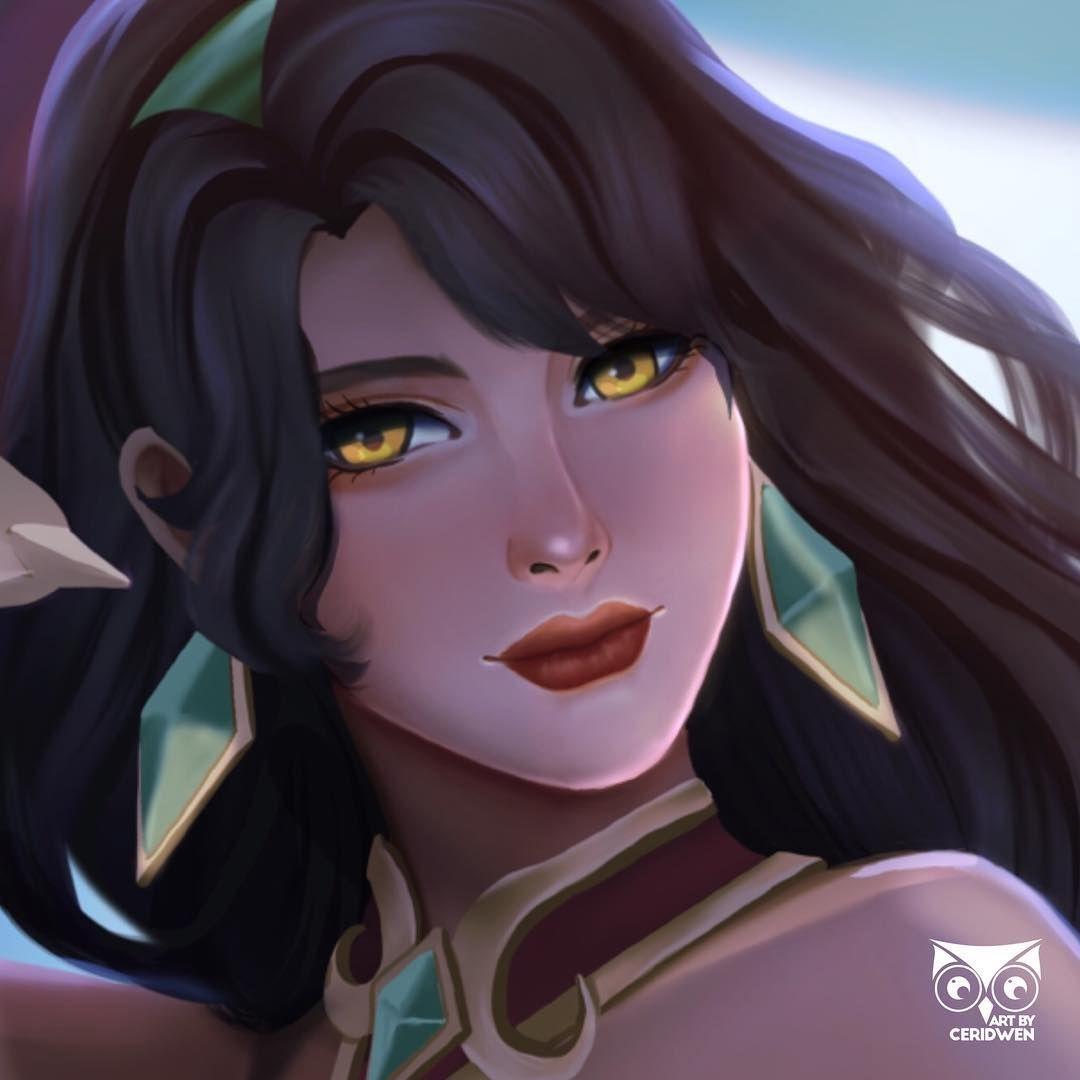 1080x1080 Esmeralda. ♥️♥️ #art #mobilelegends #mobilelegendsfanart