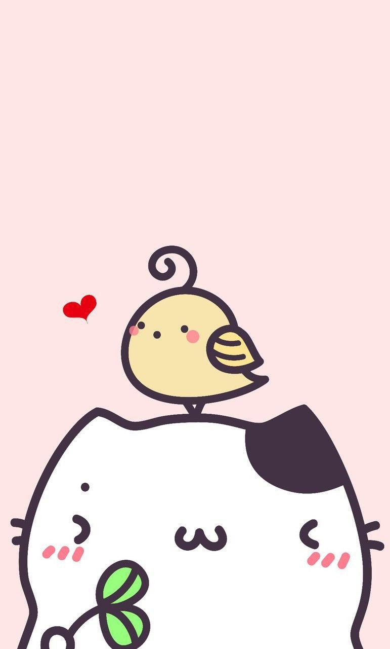 Cinnamoroll kawaii Phone Wallpaper.