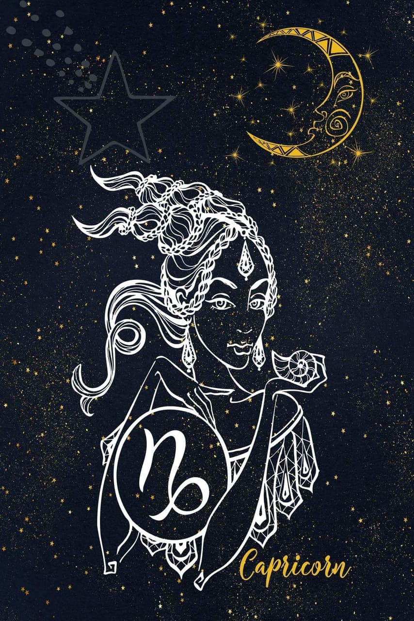 854x1280 image about Capricorn