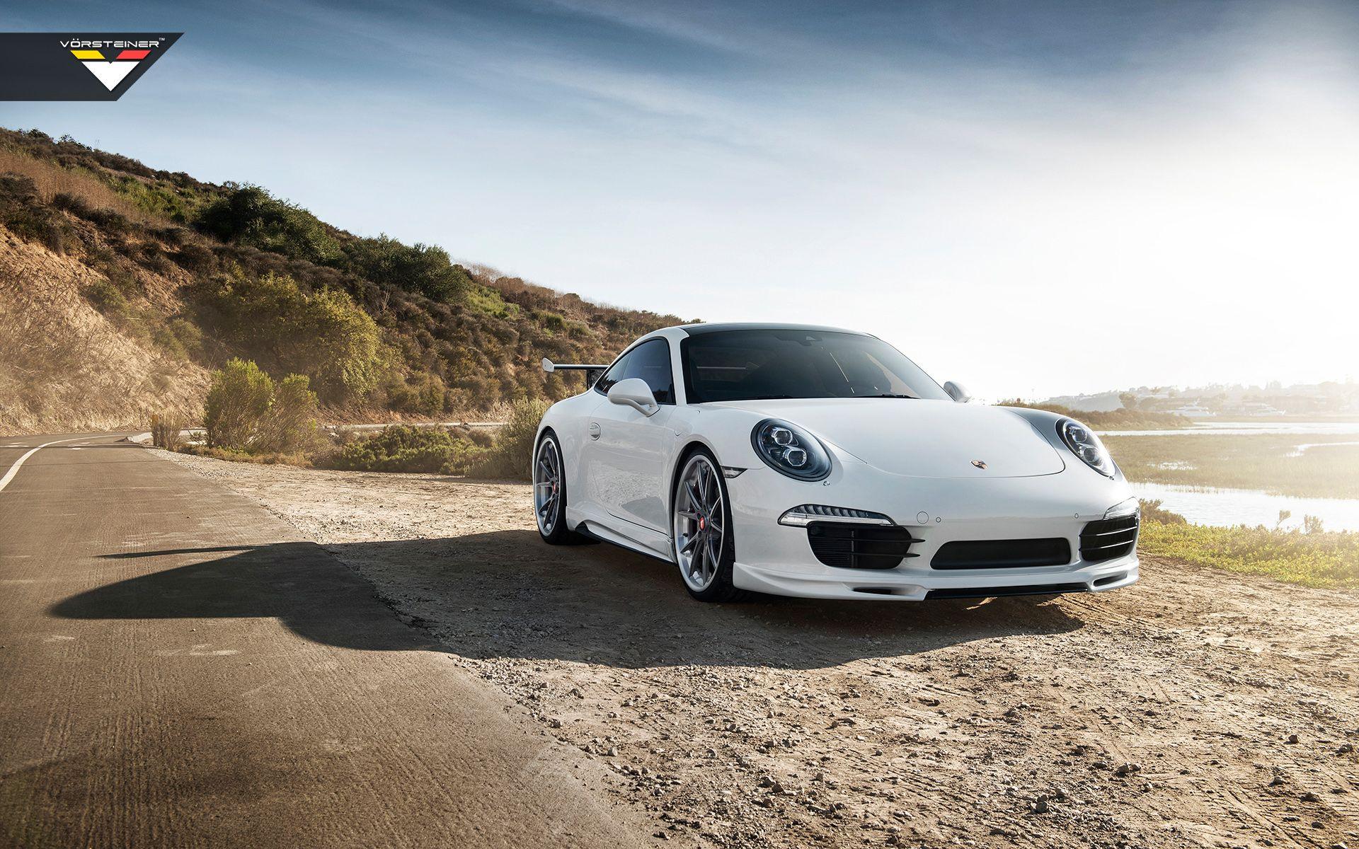 1920x1200 Porsche 991 Carrera S Vorsteiner V GT Aero Program Wallpaper. HD
