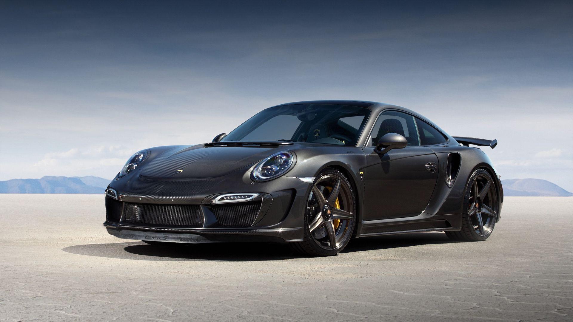 1920x1080 Porsche 991 Stinger GTR, Carbon Edition 4k Wallpaper. Porsche