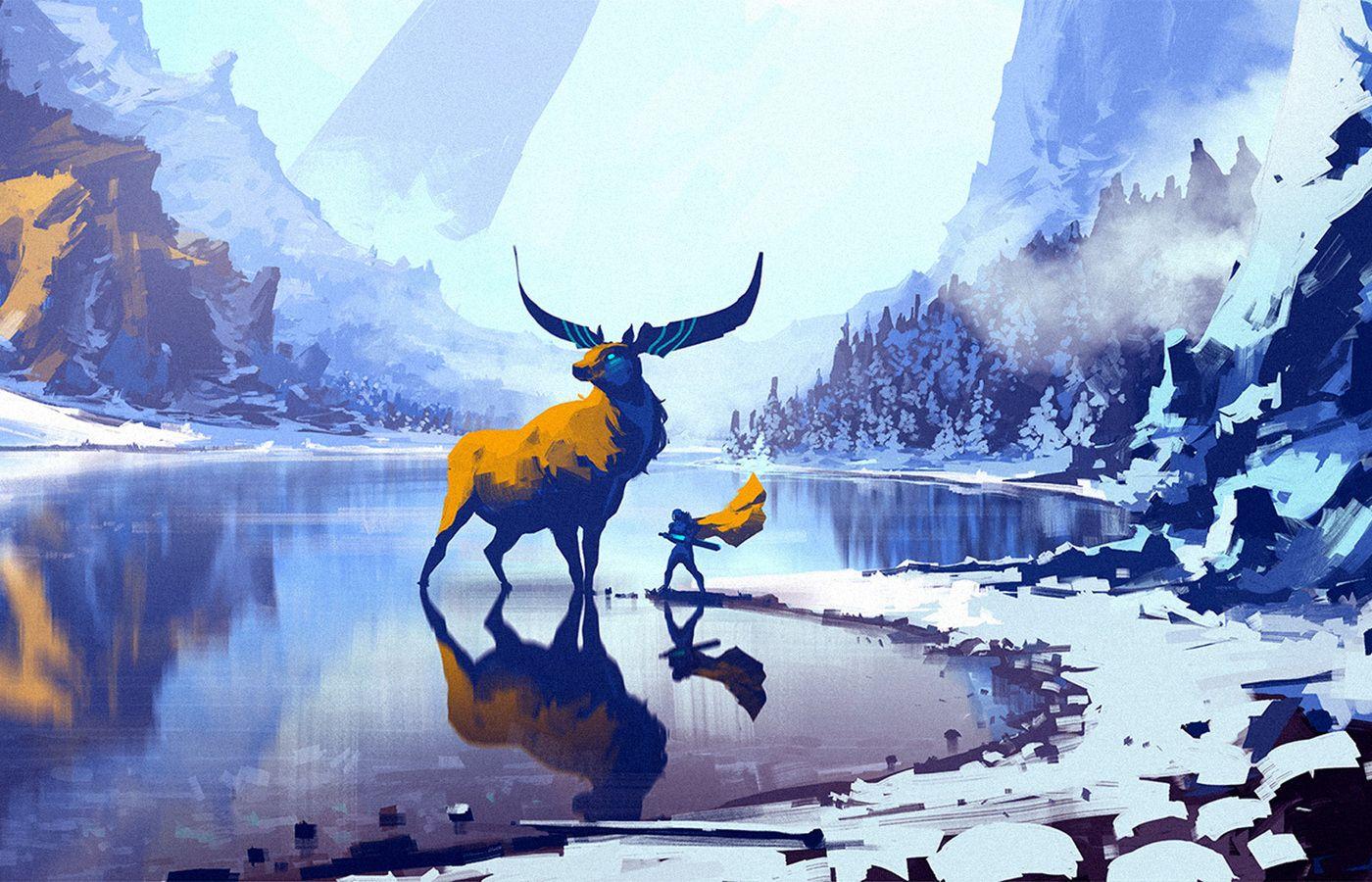1400x900 Deer Trap 1400x900 Resolution HD 4k Wallpaper, Image