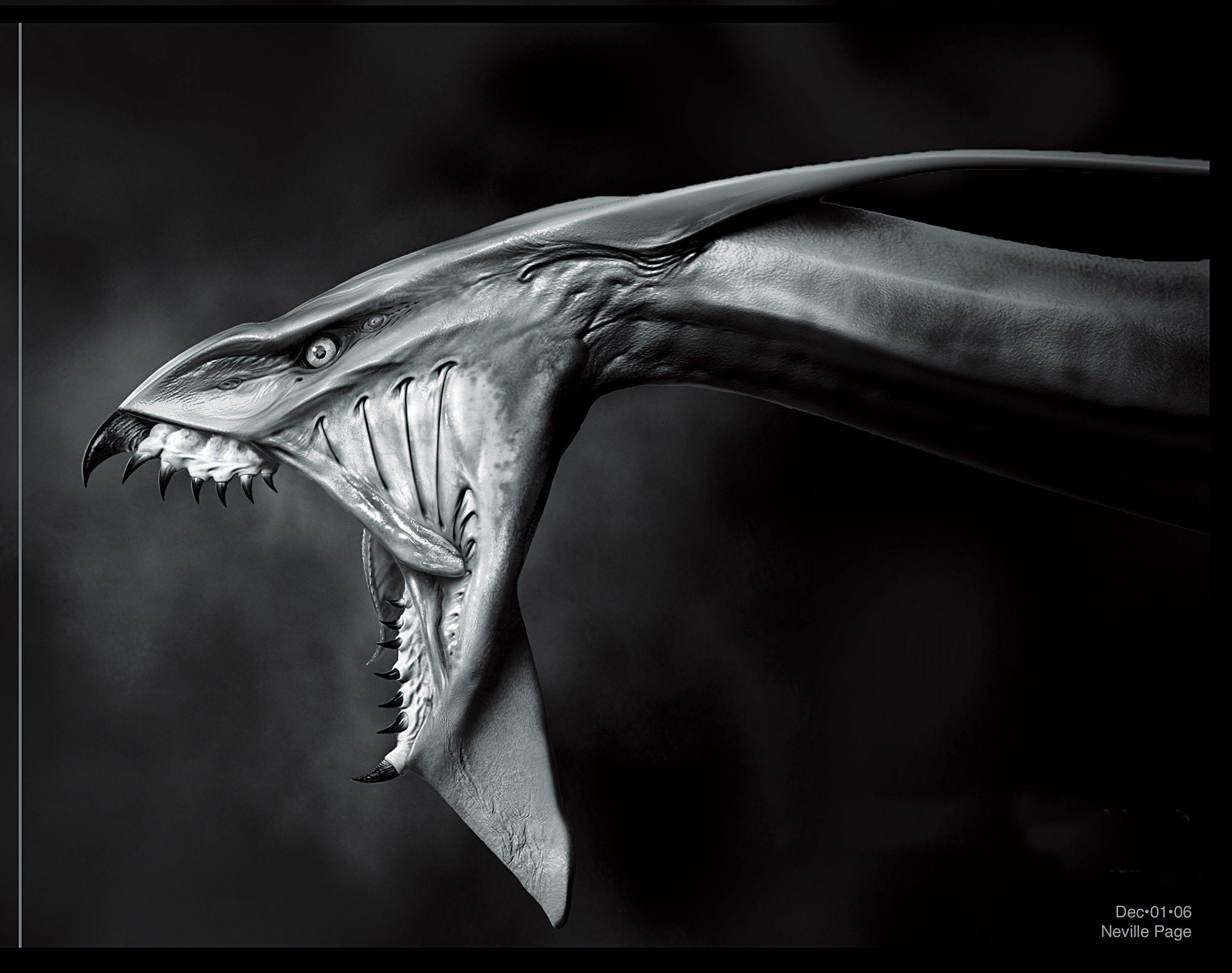 2903x2292 horror avatar snake head 2903x2292 wallpaper High Quality