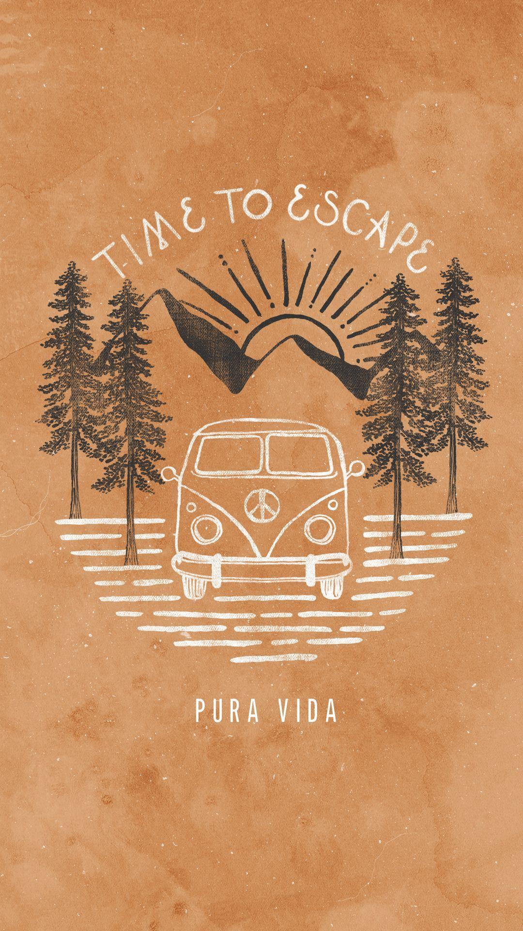 1080x1920 Pura Vida Wallpaper