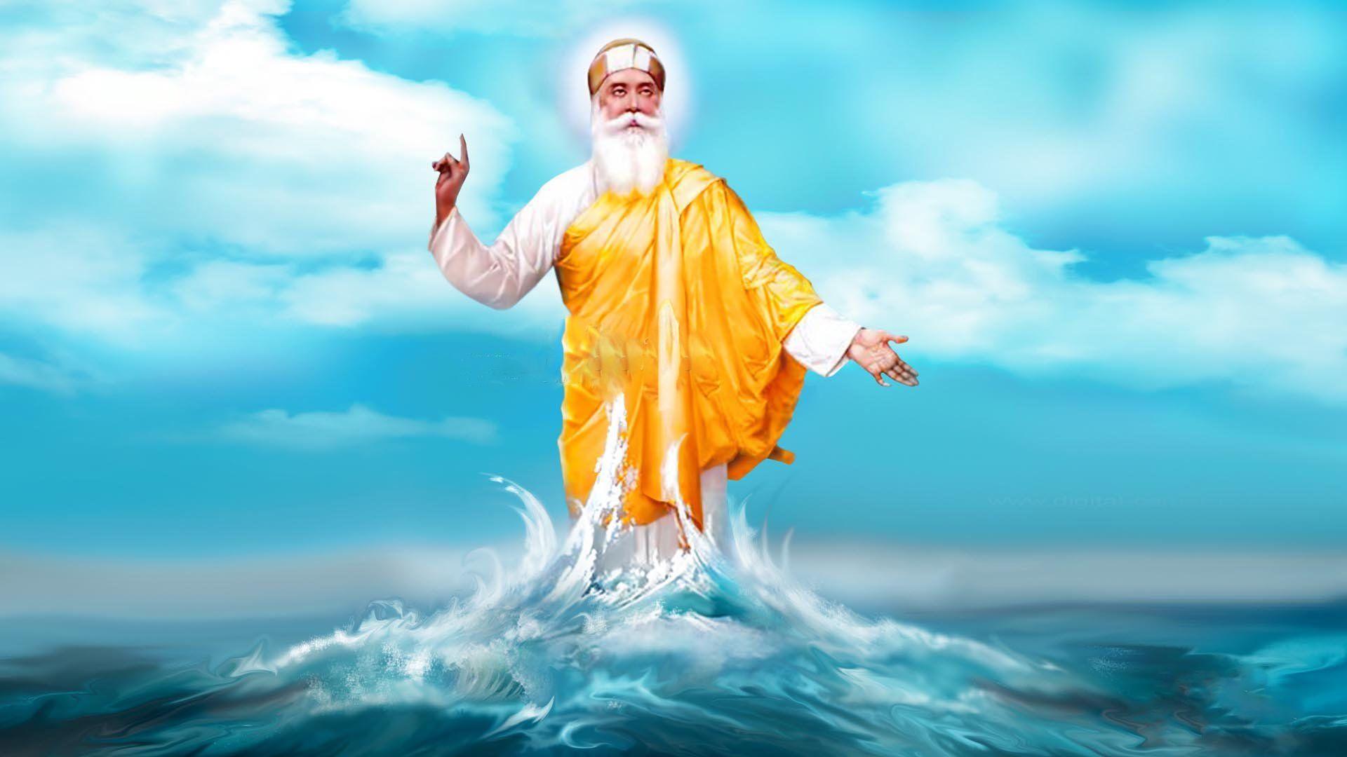 1920x1080 Guru Nanak Dev Ji Photo Nanak Birthday 2018