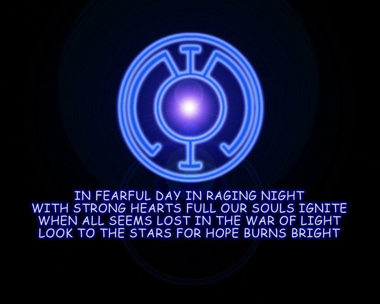 1280x1024 Free download GL Desktop Blue Lantern Oath